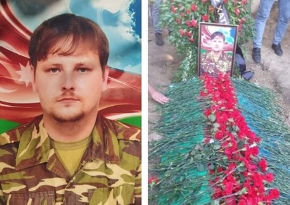 В Баку прошли похороны русского солдата