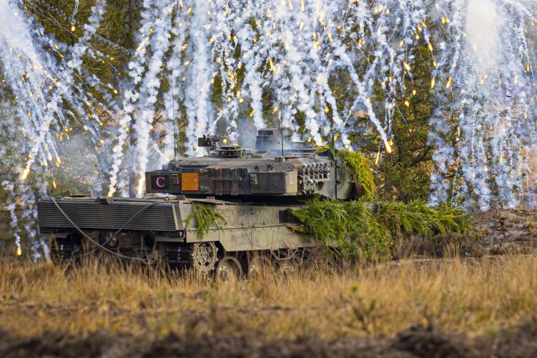 Немецкий боевой танк Leopard