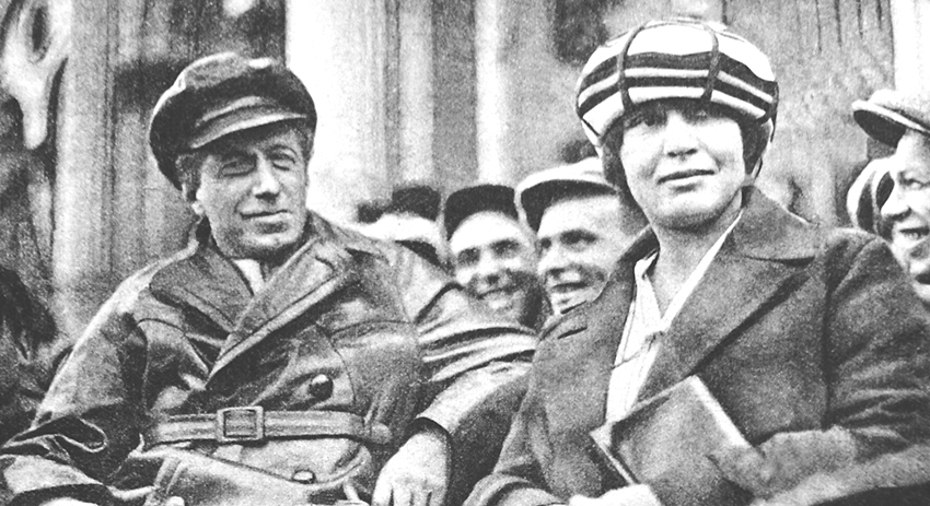 Всеволод Мейерхольд и Зинаида Райх , 1925 год