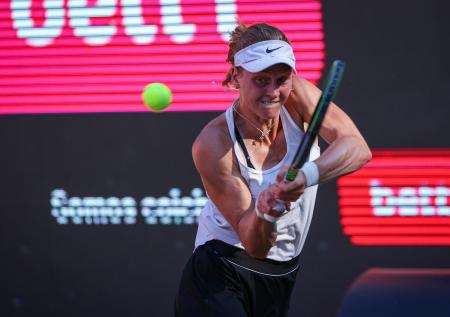Российская теннисистка впервые выиграла турнир WTA