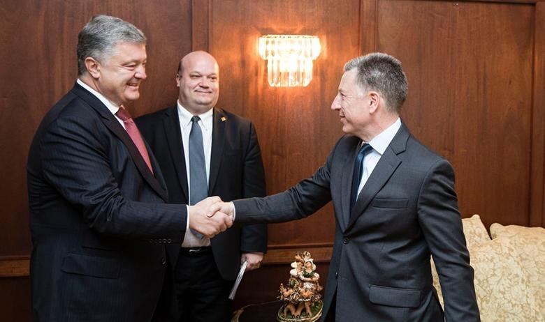 Пётр Порошенко и Курт Уолкер