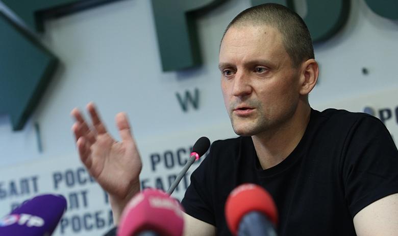 Координатор «Левого фронта» Сергей Удальцов