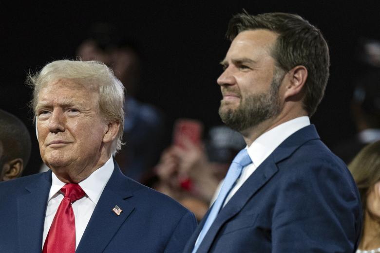 Дональд Трамп и Джеймс Дэвид Вэнс