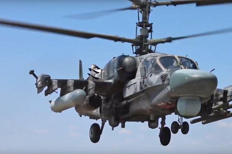 Вертолет Ка-52  «Аллигатор»