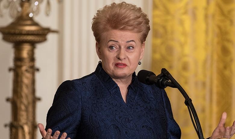 Президент Литвы Даля Грибаускайте