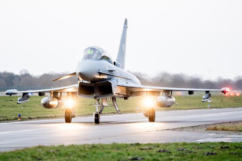 Многоцелевой истребитель четвёртого поколения Eurofighter Typhoon