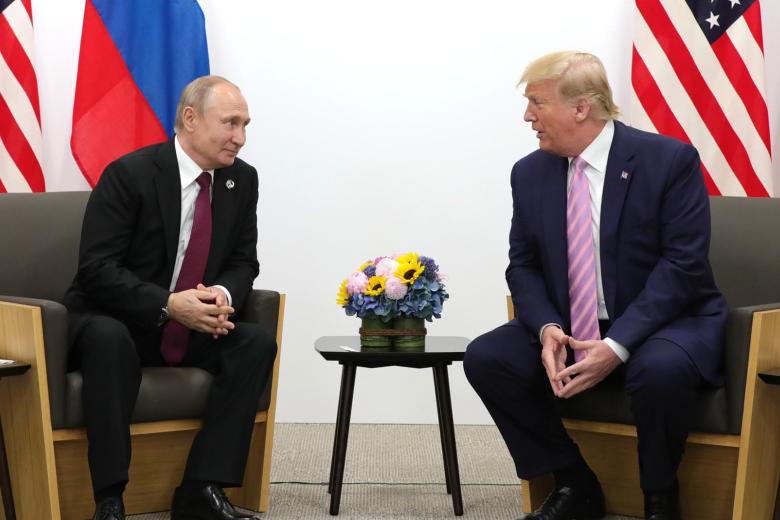 Владимир Путин и Дональд Трамп