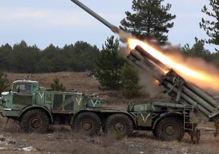Украинский опорник снесло «Ураганом» ВС России на Кураховском направлении