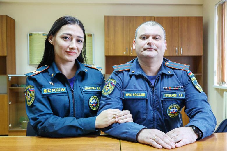 Андрей и Карина Чумаковы