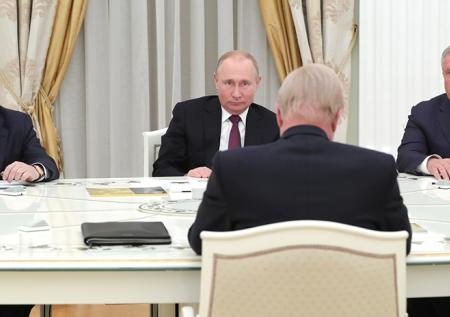 Путин встретился в Кремле с главой BP