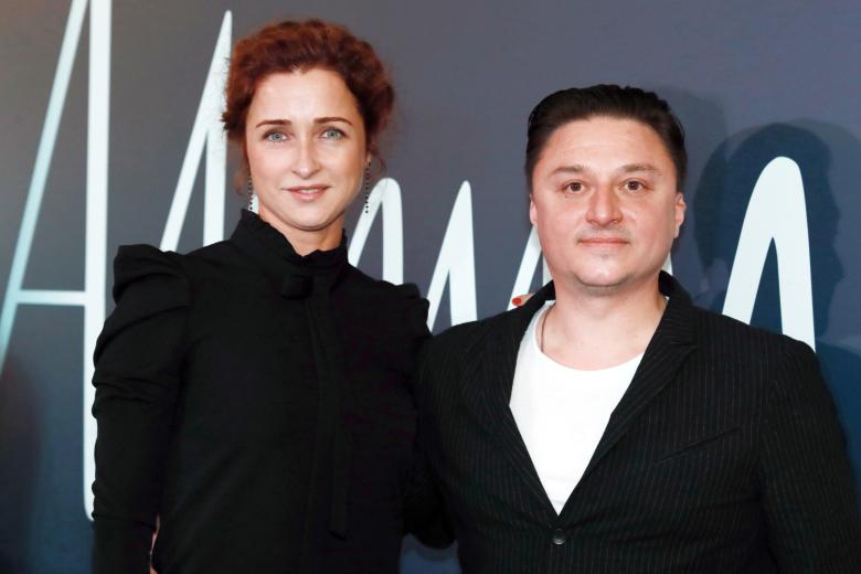 Екатерина Стулова с мужем Максимом Лагашкиным