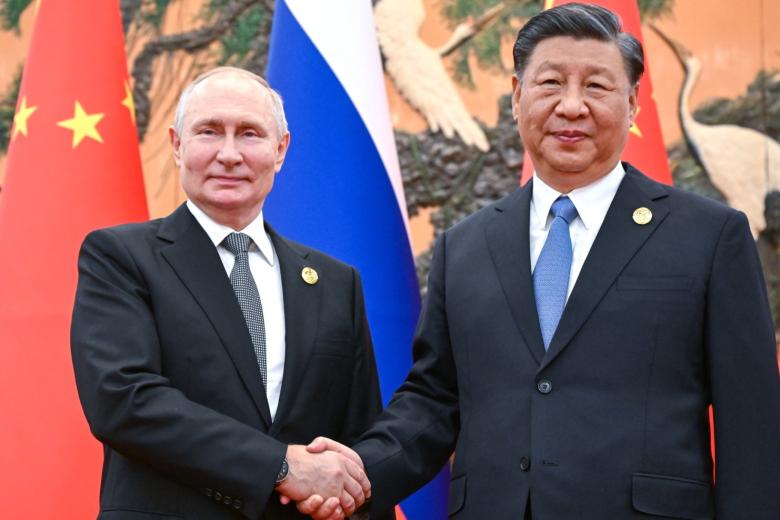 Президент России Владимир Путин и председатель КНР Си Цзиньпин