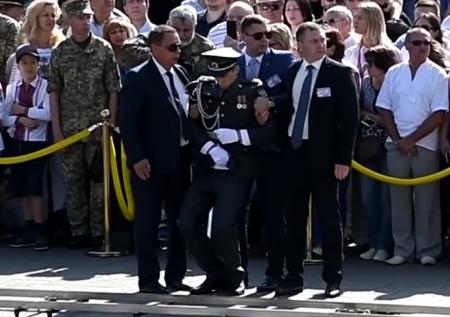 В Интернете обсуждают обмороки украинских солдат