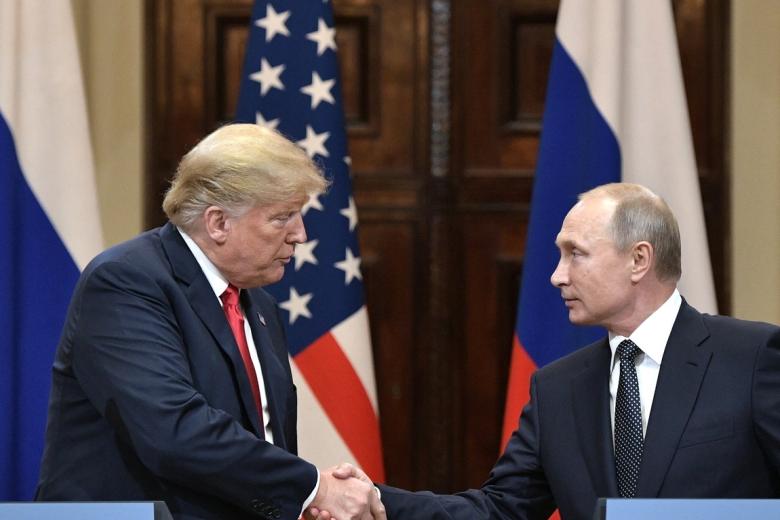 Дональд Трамп и Владимир Путин