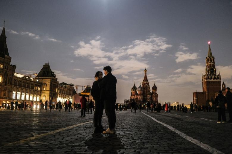 Час Земли в Москве