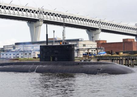 В состав российского флота вошла подводная лодка «Волхов»