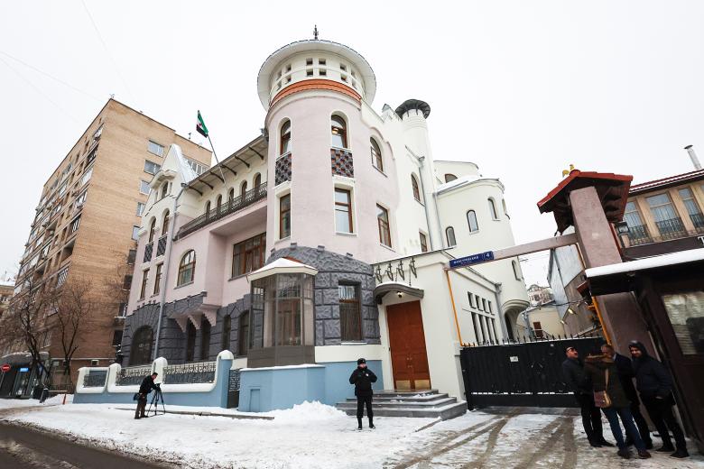 Посольство Сирии в Мансуровском переулке в Москве