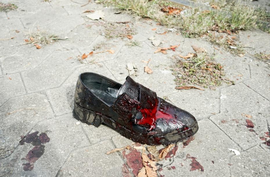 Последствия обстрела со стороны ВСУ в Ворошиловском районе Донецка