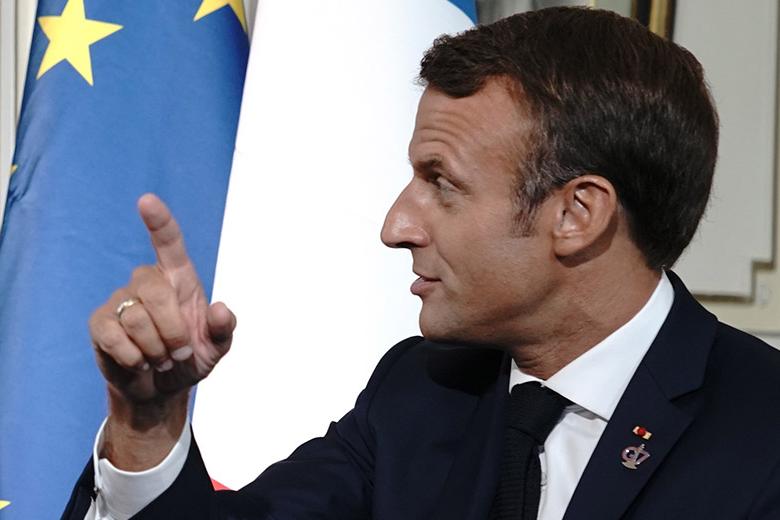 Президент Франции Эммануэль Макрон