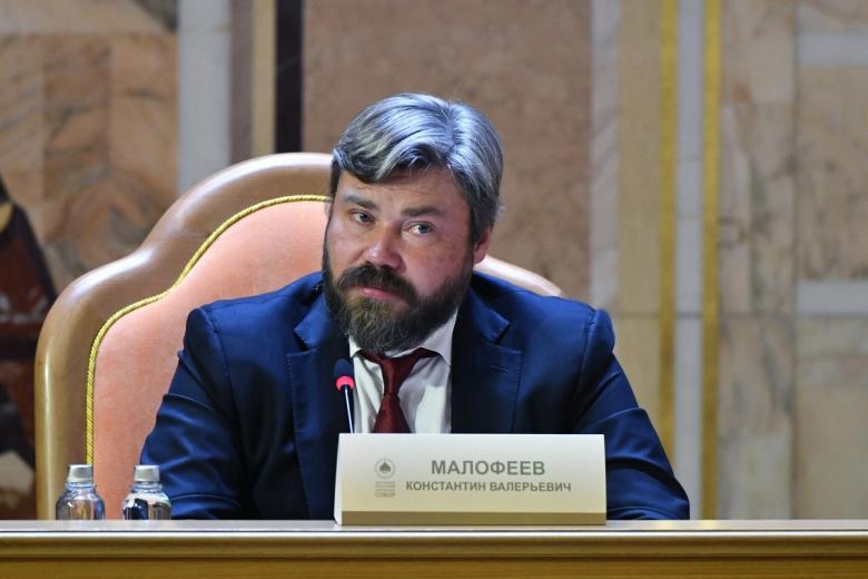 Российский предприниматель, политик и общественный деятель, председатель совета директоров группы компаний «Царьград» Константин Малофеев