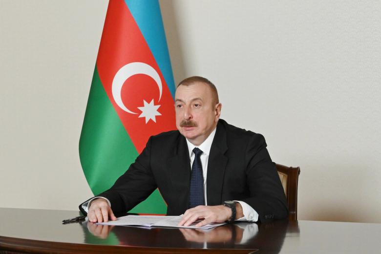Президент Азербайджана Ильхам Алиев