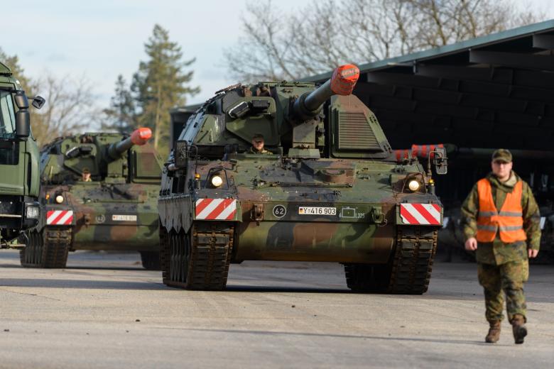Немецкие самоходные гаубицы 2000 (PzH 2000)