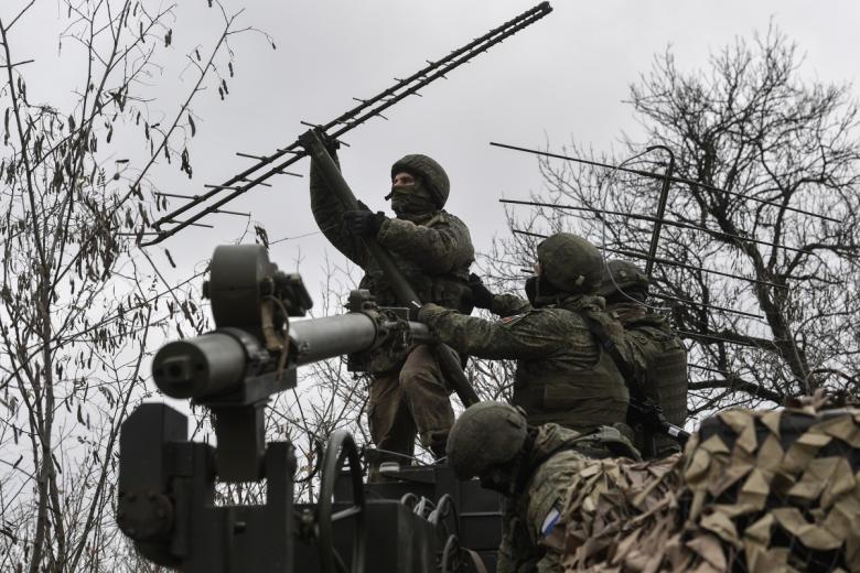 Военнослужащие подразделений радиоэлектронной борьбы