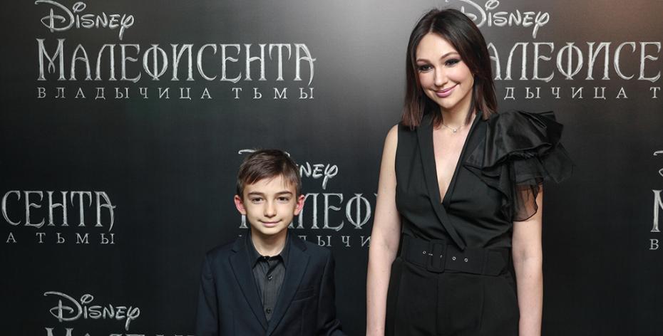 Певица Согдиана и ее сын Микаил 