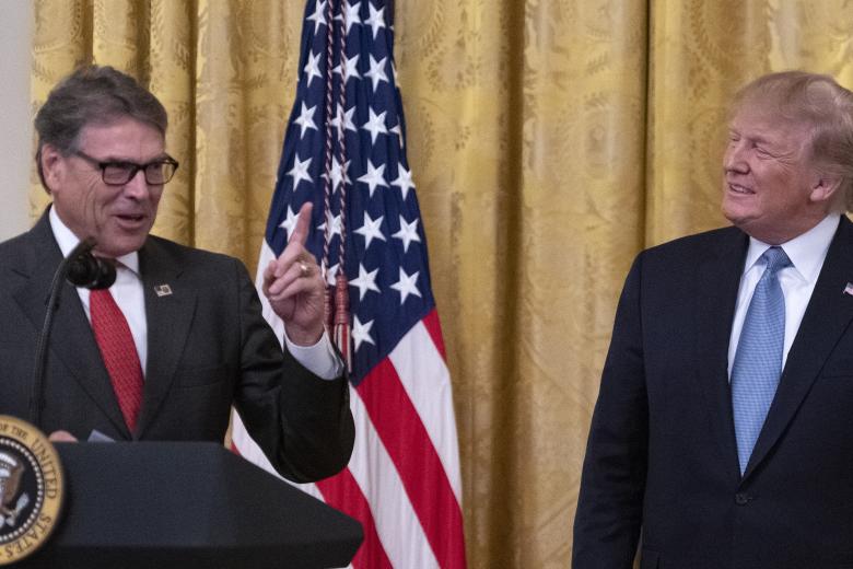 Рик Перри и Дональд Трамп