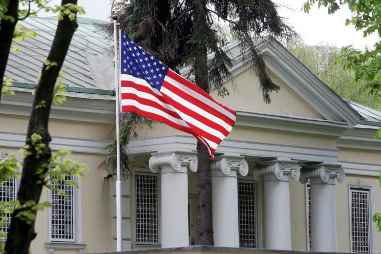 Здание посольства США в Минске