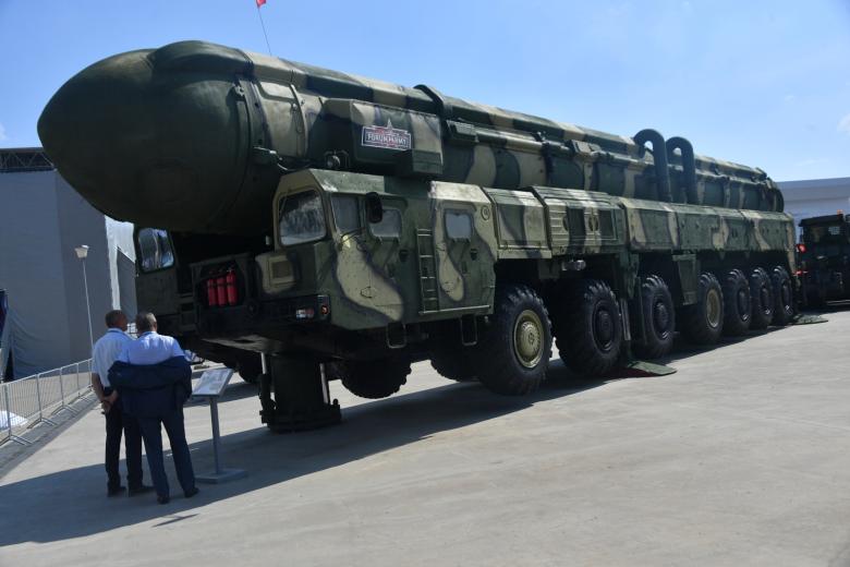 Российский ракетный комплекс стратегического назначения c МБР «Тополь-М»