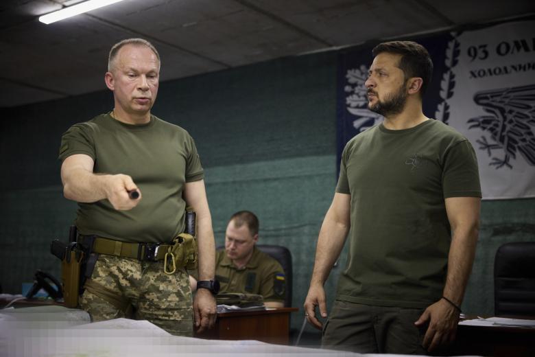 Владимир Зеленский, Александр Сырский
