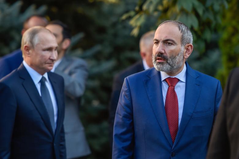 Владимир Путин, Никол Пашинян