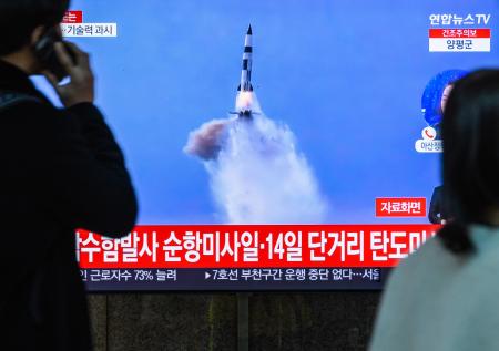 Северная Корея запустила крылатую ракету в сторону Японского моря