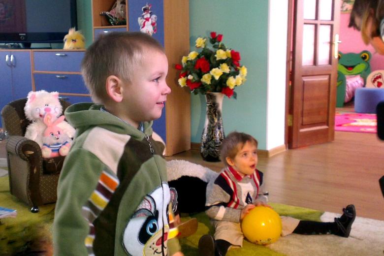 Воспитанники детского дома. Донбасс