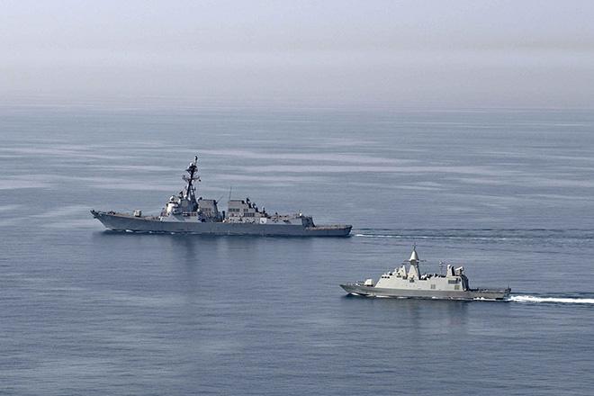 Эсминец USS Forrest Sherman