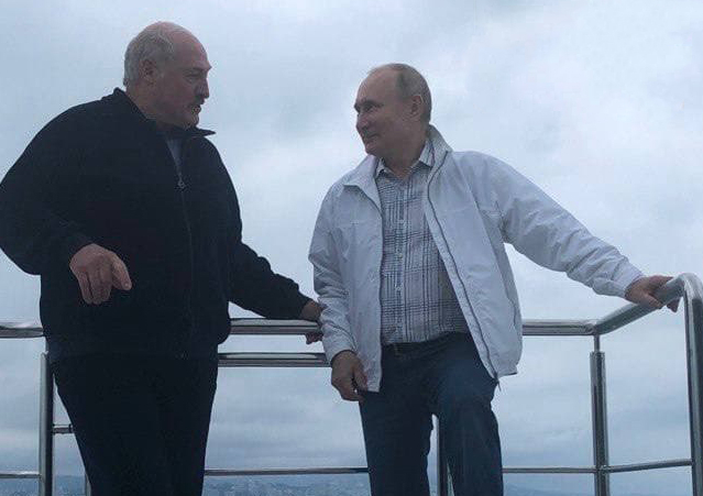 Владимир Путин, Александр Лукашенко