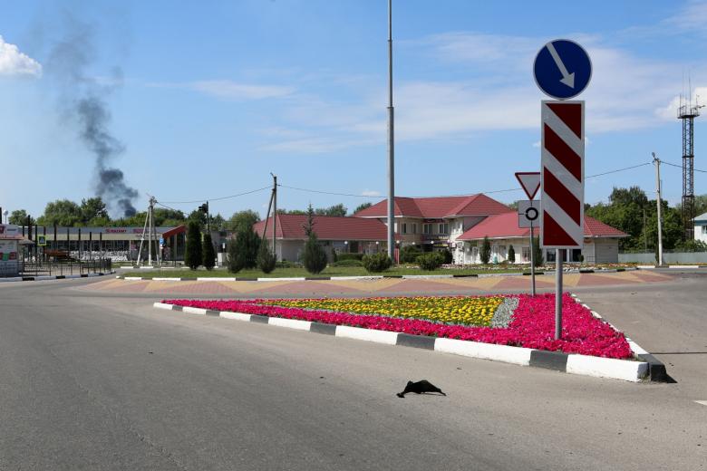 Дым в небе над Шебекино