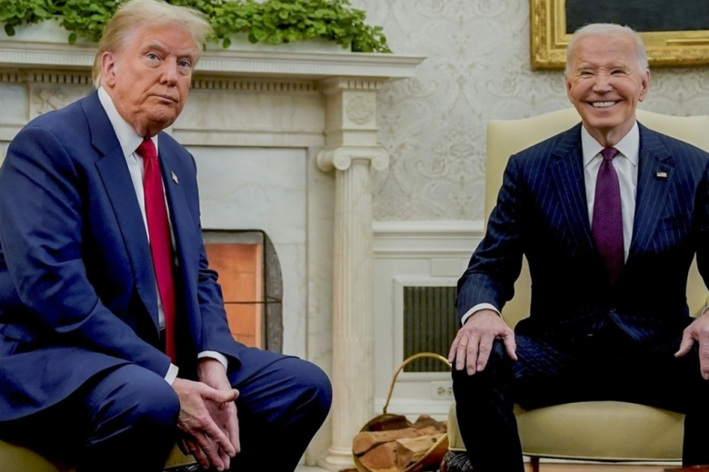 Дональд Трамп и Джо Байден