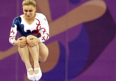 Павлова выиграла золото на этапе Кубка мира по прыжкам на батуте