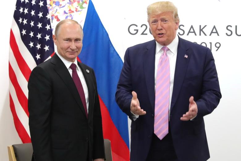 Владимир Путин и Дональд Трамп