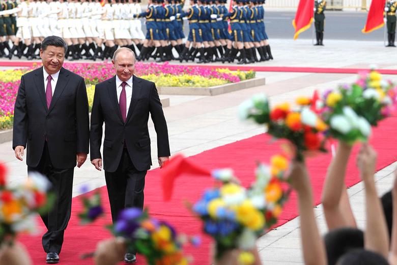 Си Цзиньпин и Владимир Путин