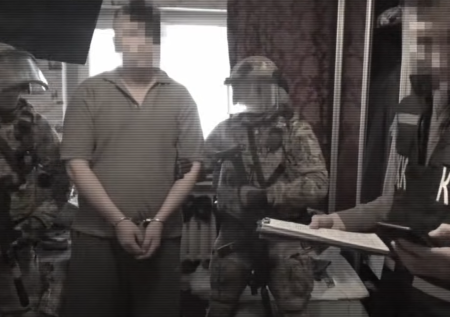 Появилось видео задержания готовившего покушение на Токаева шпиона