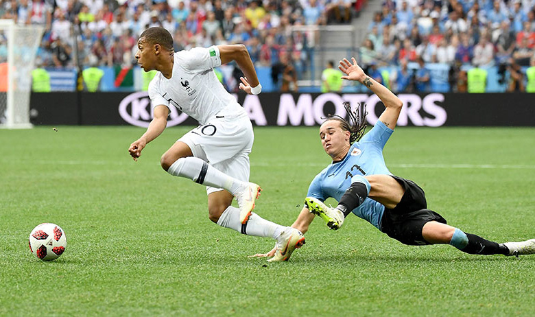 Матч Франция — Уругвай в рамках ЧМ-2018