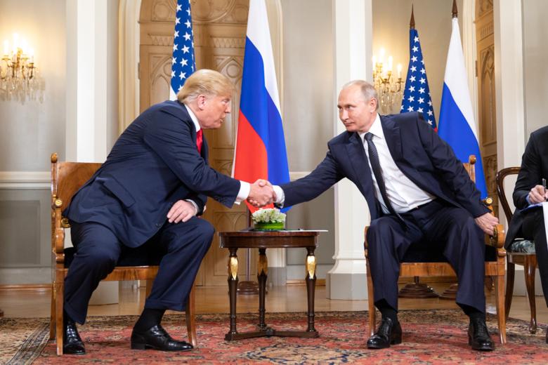 Дональд Трамп и Владимир Путин
