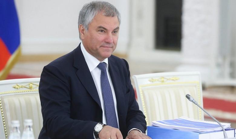 Председатель Госдумы Вячеслав Володин