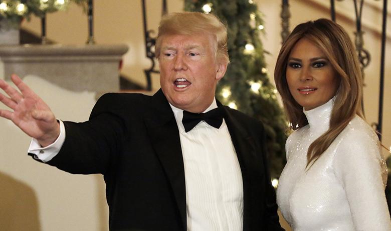 Дональд и Мелания Трамп