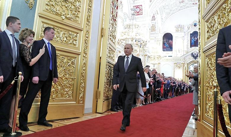 Церемония вступления Владимира Путина в должность президента России