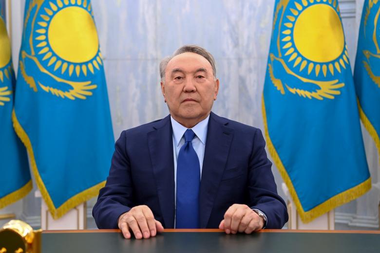 Видеообращение бывшего президента Казахстана Назарбаева