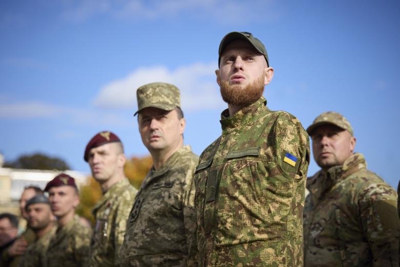 Военнослужащие Украины